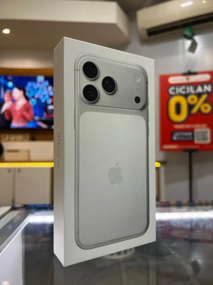 iPhone 17 Pro Max 256GB resmi iBox silver