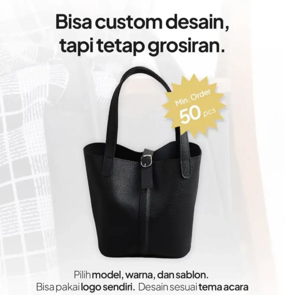 TAS BRAND LOGO SENDIRI