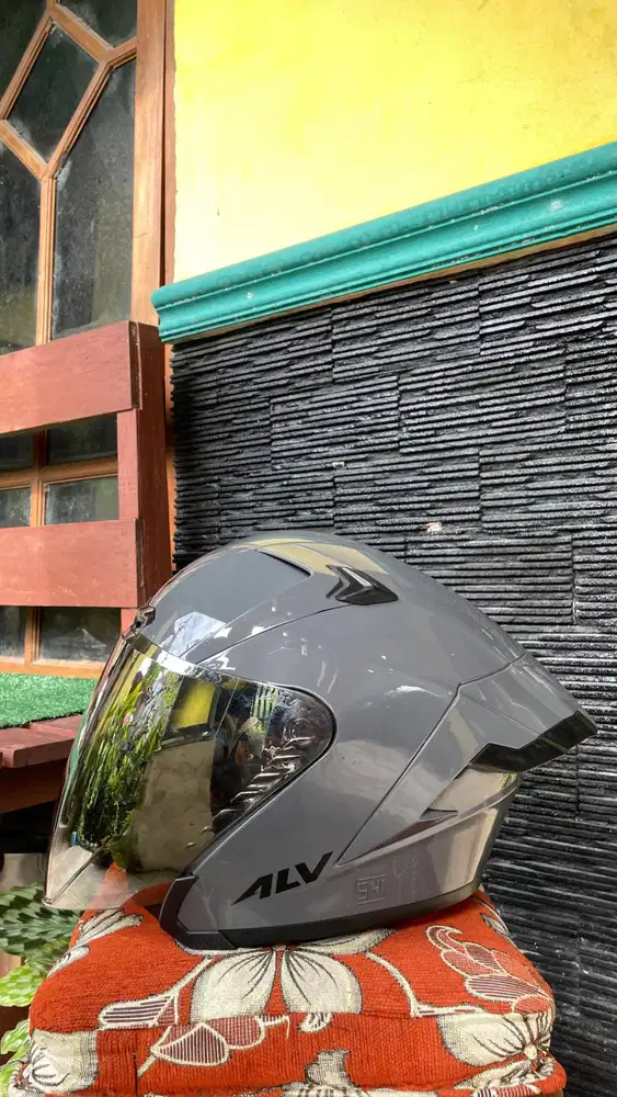 Helm Hal Face ALV Ultron Pro Grey