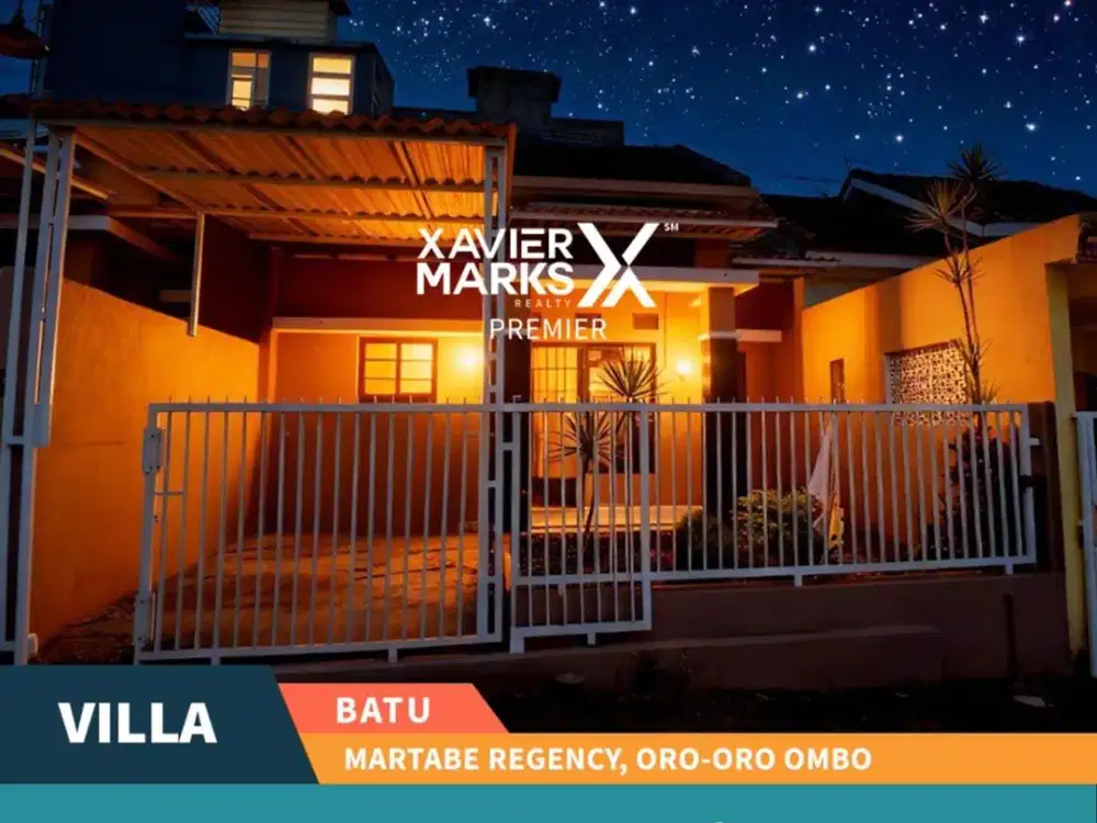 Villa Nyaman Siap Huni Di Martabe Regency Oro-Oro Ombo Batu Malang