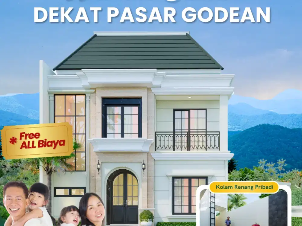 RUMAH MURAH DEKAT RS QUEEN LATHIFA SHM -IMB YOGYAKARTA