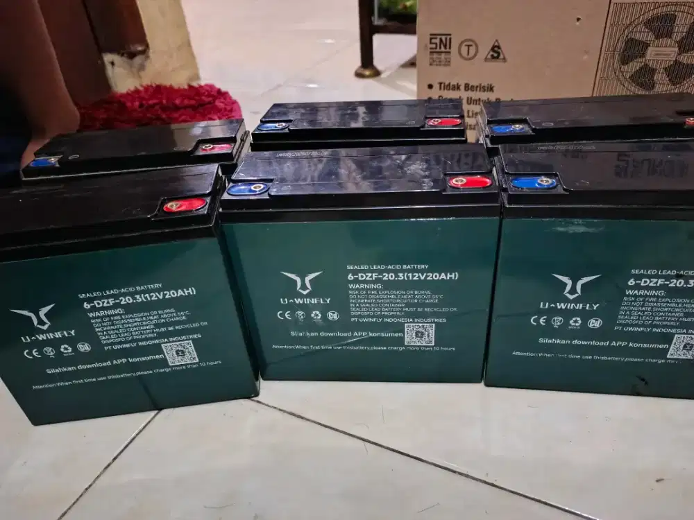 BATERAI/AKI SLA UWINFLY 12V/20AH