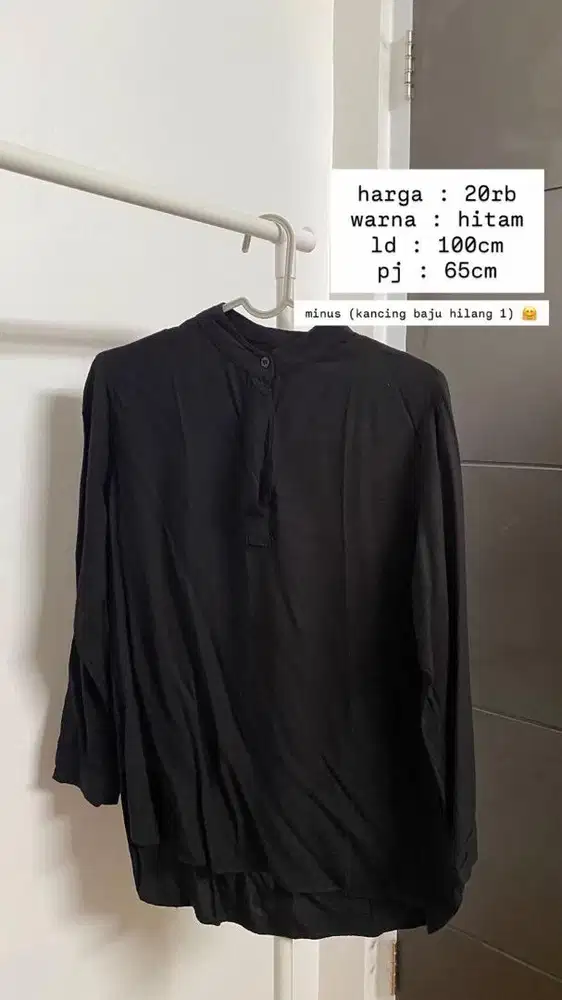 preloved baju bekas pemakaian pribadi