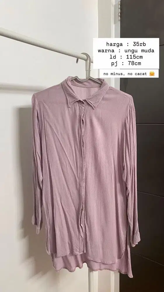 preloved baju bekas pemakaian pribadi