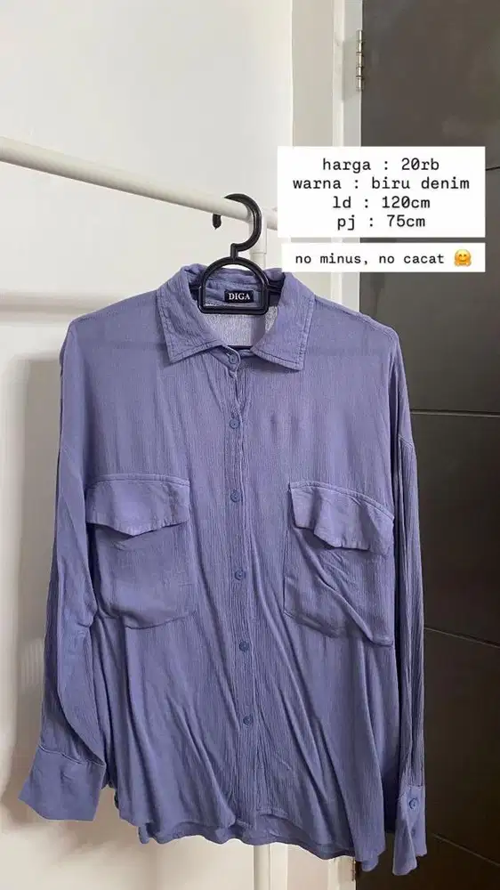 preloved baju bekas pemakaian pribadi