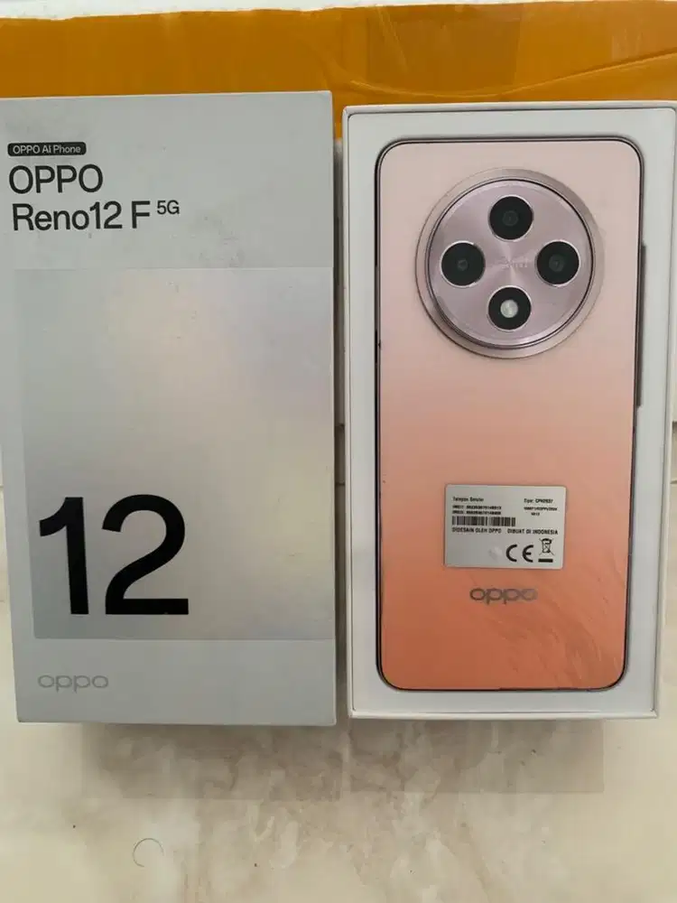 Oppo reno12 F 5G 12/256gb resmi