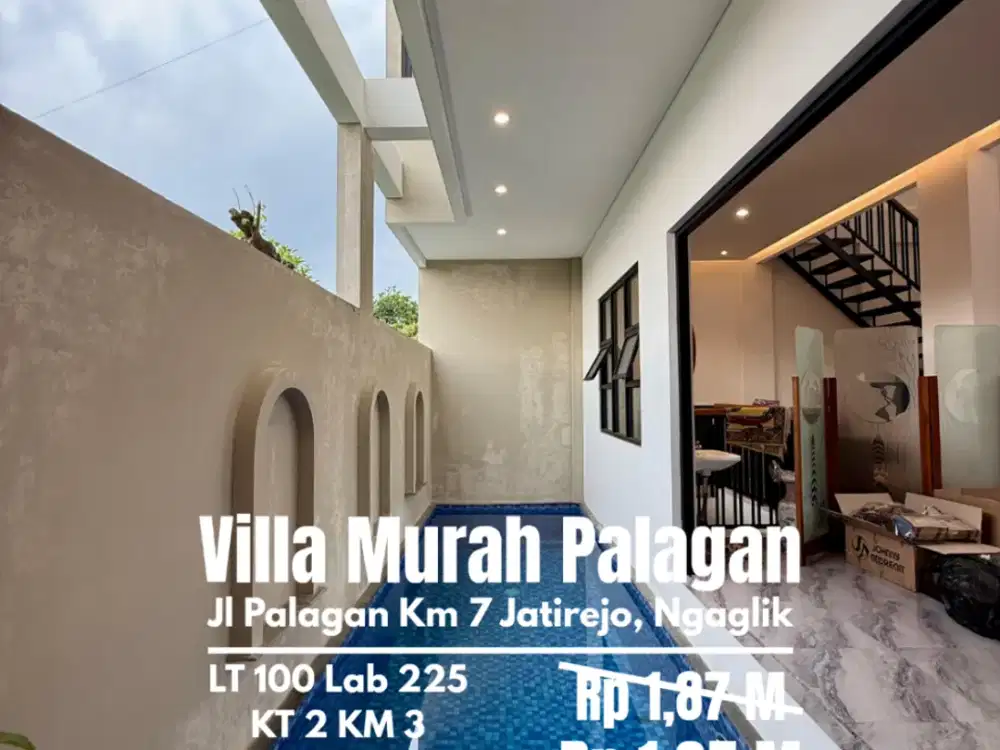 Villa murah dengan Kolam renang dekat Hotel Hyatt