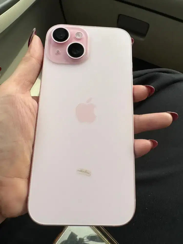 iPhone 15 256 pink iBox fulset mulus
