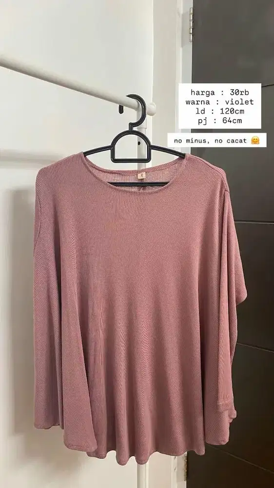 preloved baju bekas pemakaian pribadi