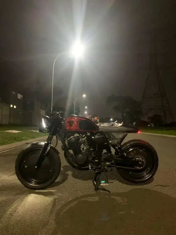 Motor Custoom Bratcafe style - Basic Yamaha Byson 150cc