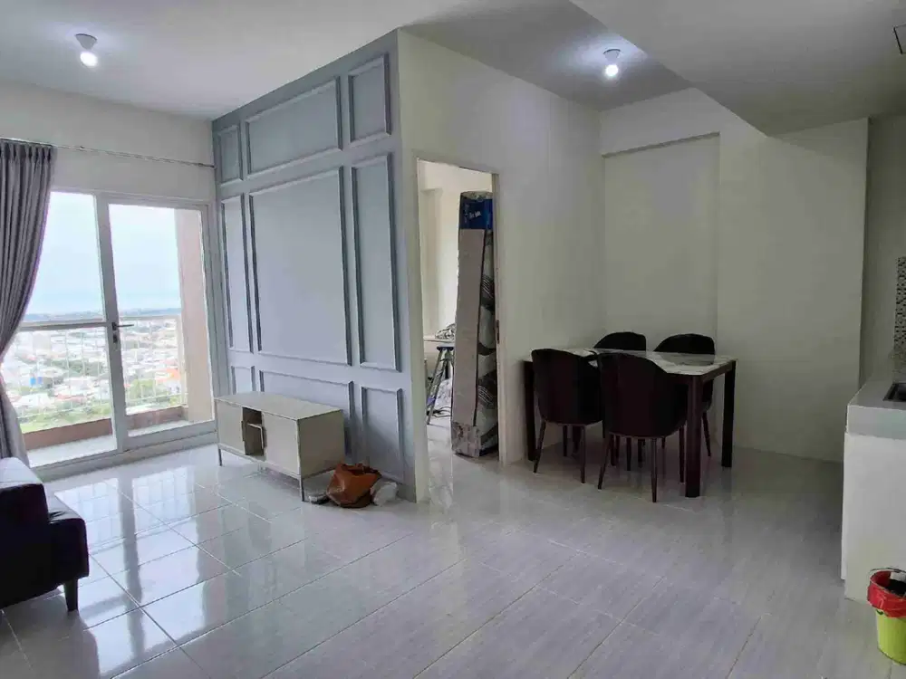 Di Sewakan Murah Ciamik Puncak Dharmahusada Baru Gress 2BR (56m²) FULL FURNISH