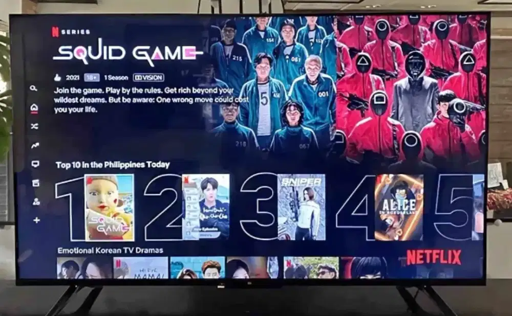 TV ANDROID SMART TV DIGITAL 32 INCHI REALME KOMPLIT NO MINUS