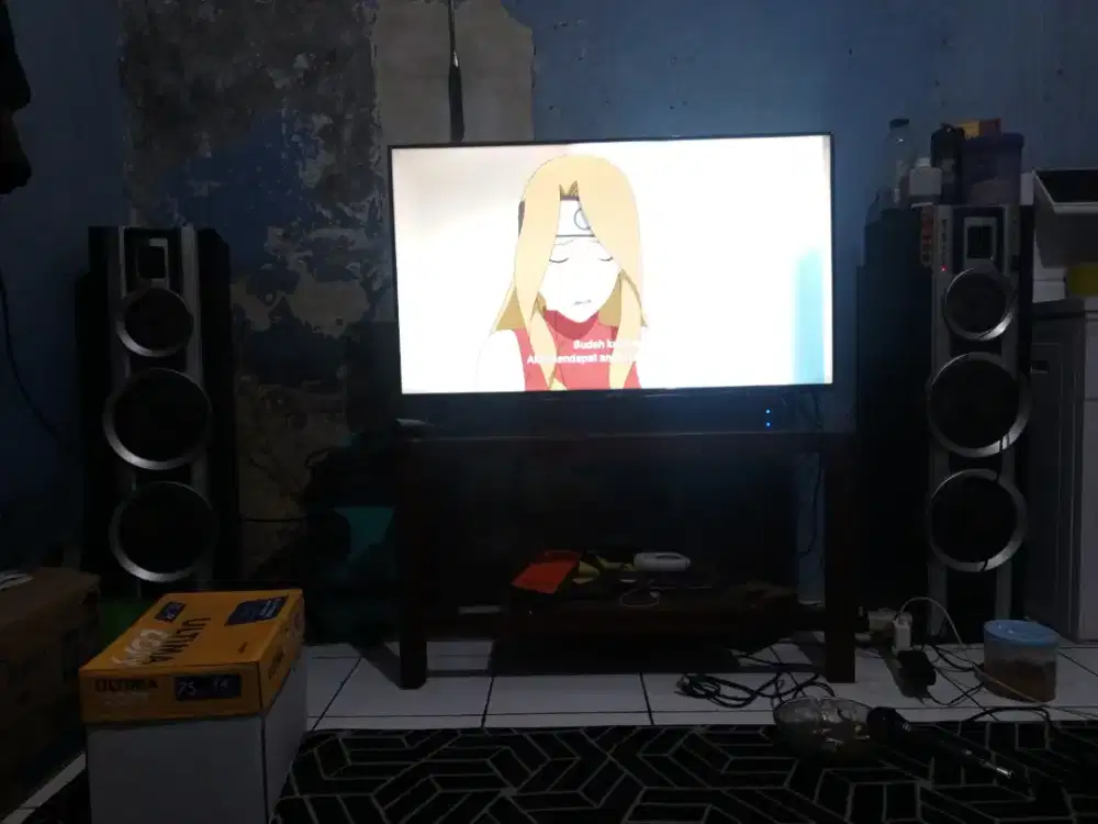 Speaker Aktif Politron untuk Musik, Film dan Karaoke