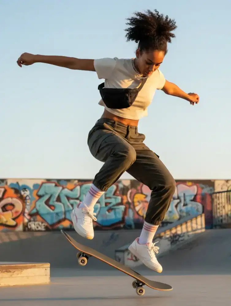 Sepatu Airwalk Radriel Original Second warna White Peach size 38