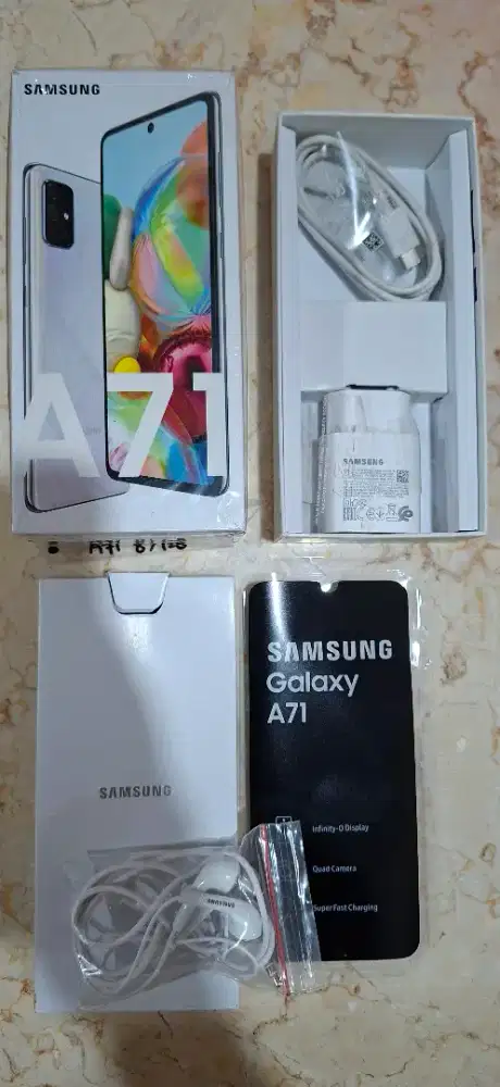 Dus Samsung A71 Full set Premium ORI