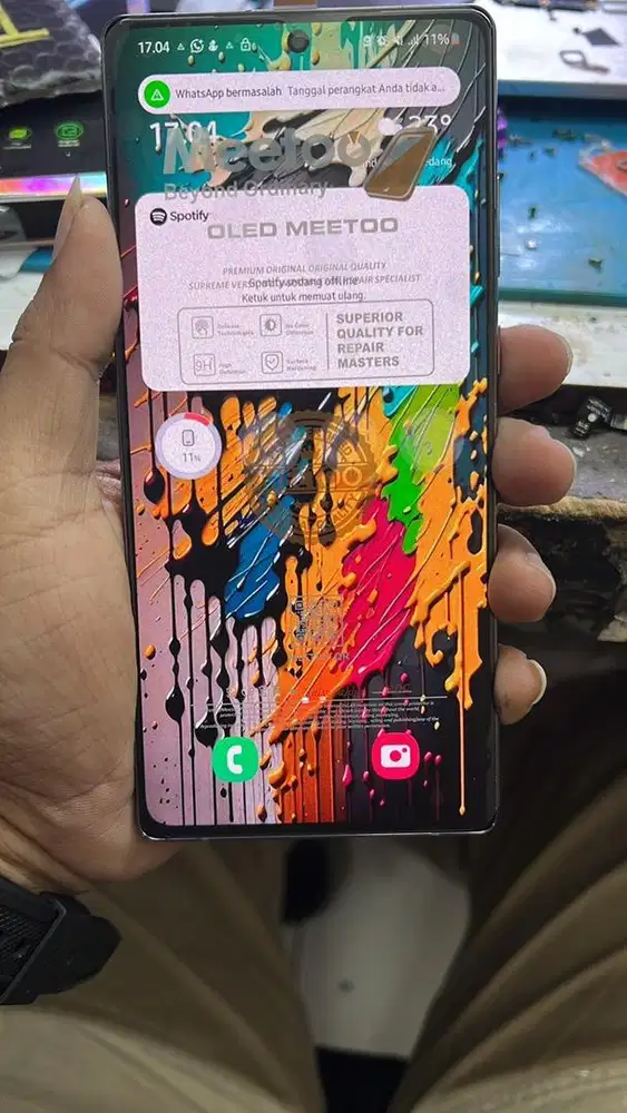 Lcd Samsung Note 20 OLED (Free Pasang)