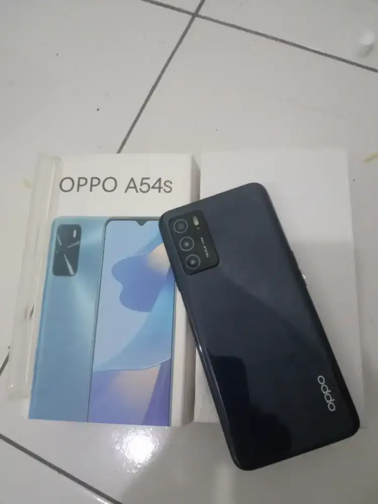 Oppo a54s 6/128 lengkap
