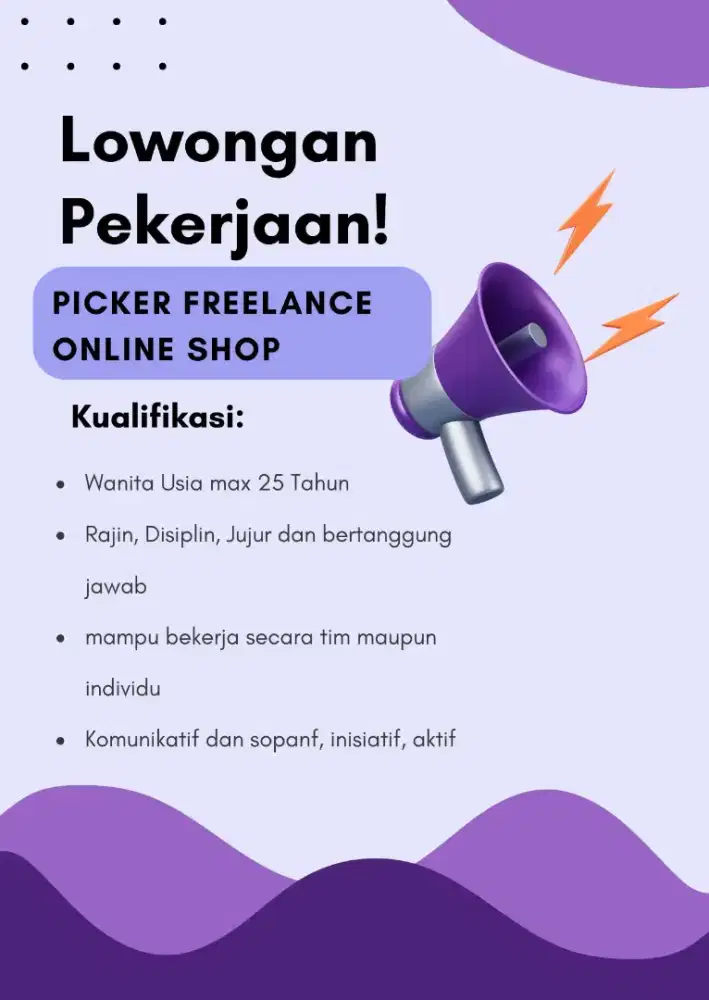 Lowongan packing freelance