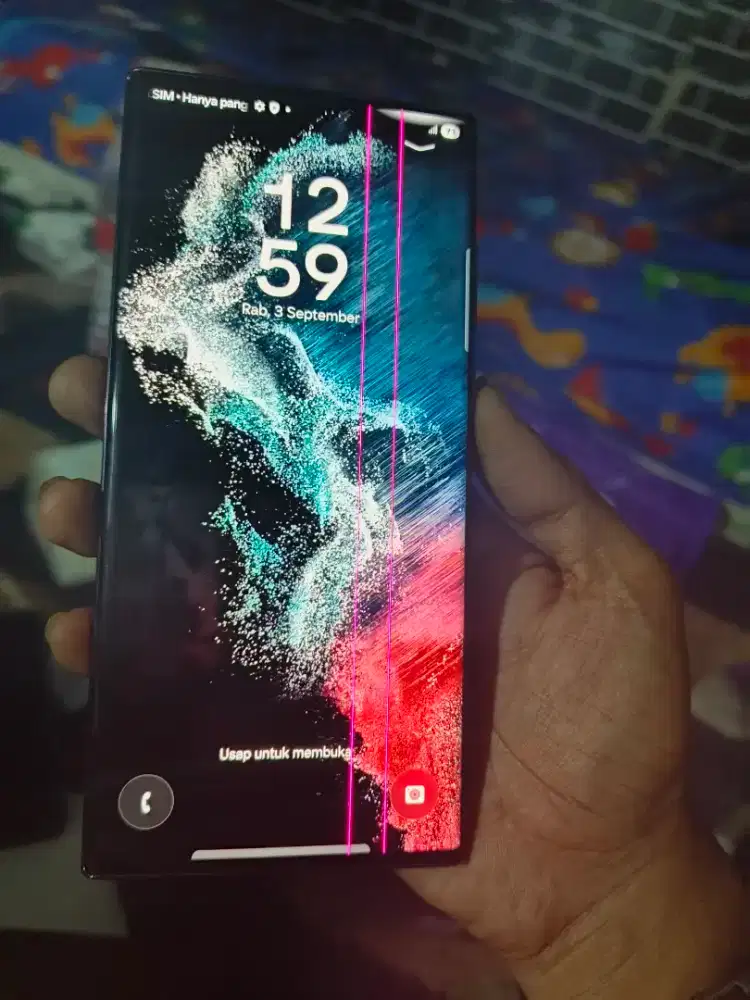 S22 ultra 256Gb fullset sein Garis 2