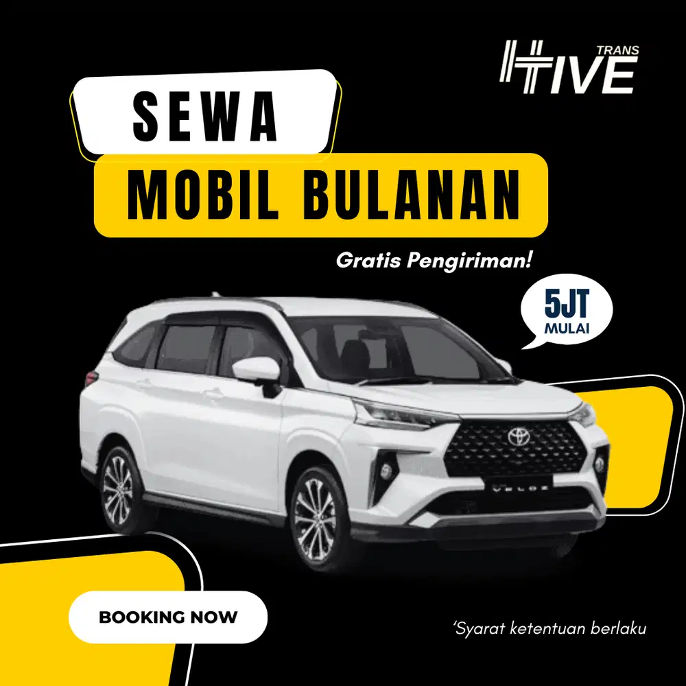 SEWA MOBIL MATIC RENTAL LEPAS KUNCI BULANAN