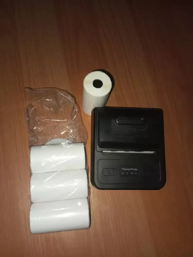 Dijual cepat portable thermal printer masih baru harga nego tipis