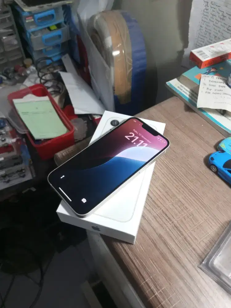 iPhone 13 White 128gb garansi digimap