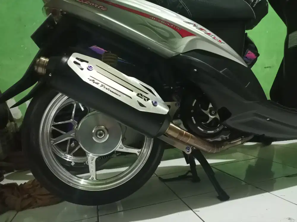 Knalpot Aqil Mio Karbu