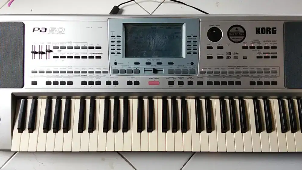 KORG pa50. Sudah plasdis