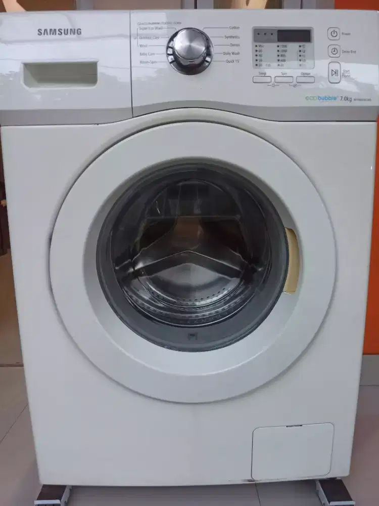 Mesin cuci Front Loading Samsung ecobubble 7kg