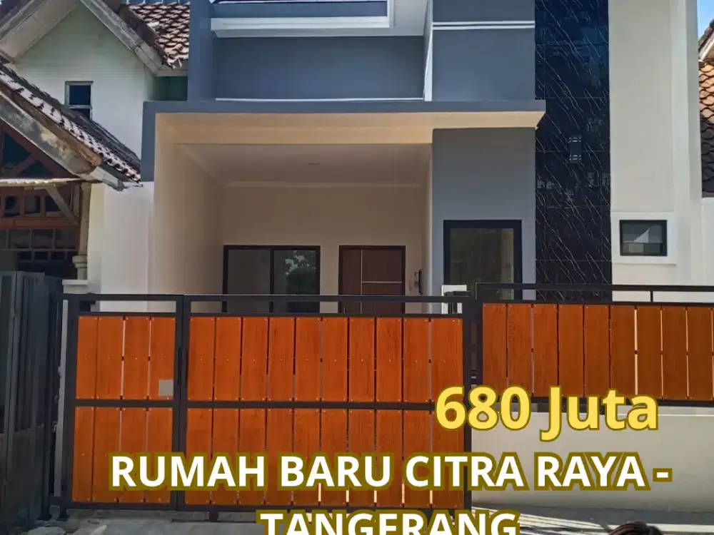 rumah bangunan baru