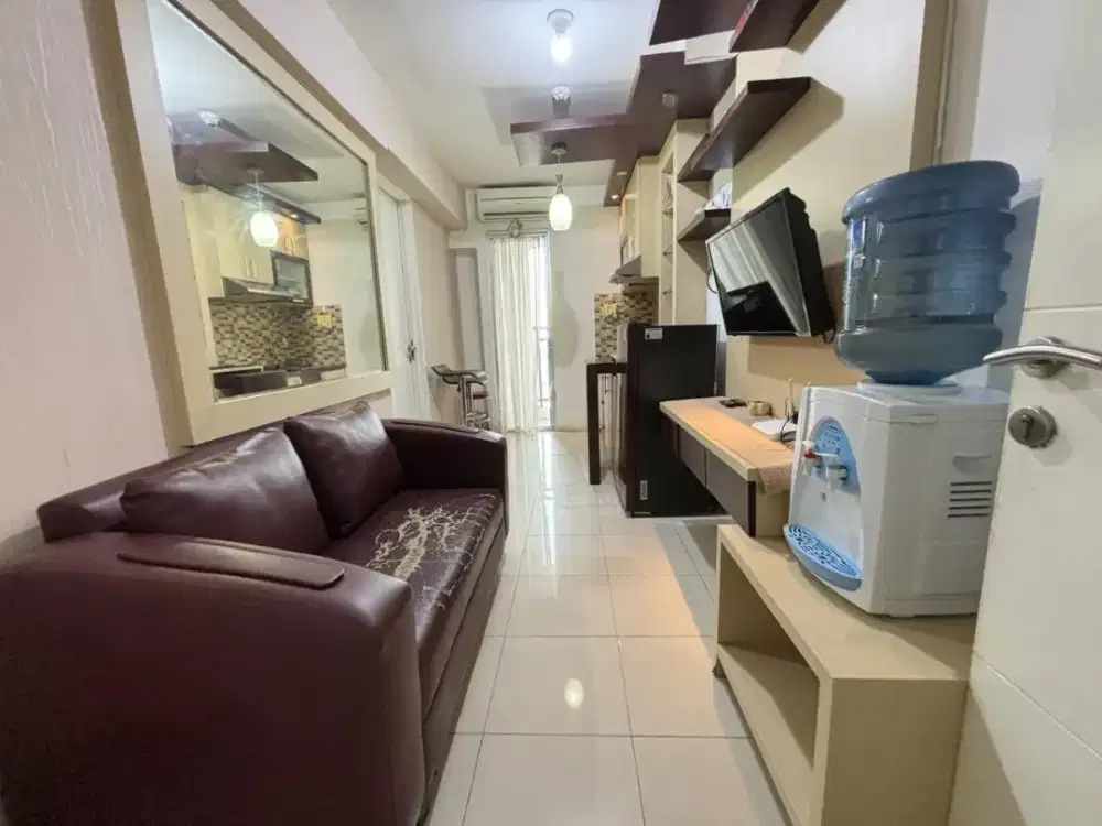SEWA APARTEMEN BASURA TIPE 1BR FURNISH DIATAS MALL