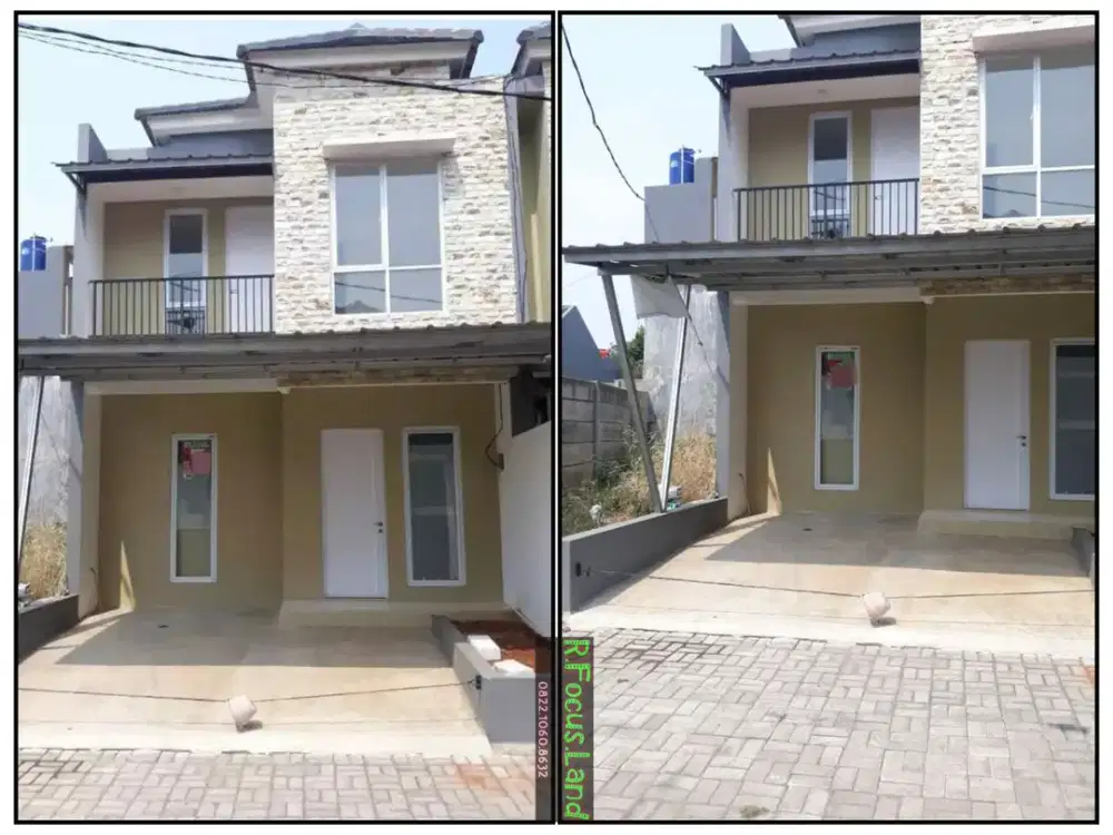 Rumah Tingkat Cluster Nego, bisa KPR di SETU tangsel