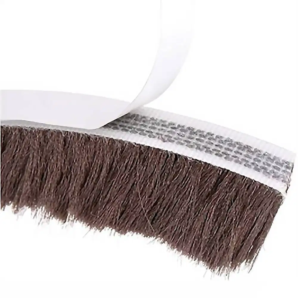 251110D Mohair Brown Lebar 10mm - 11mm Tebal 7 mm - 8 mm Dust Hair Lis