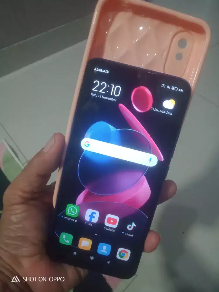 Redmi 9A 2/32 mulus normal belom perna servis batangan HP aja sm slikn