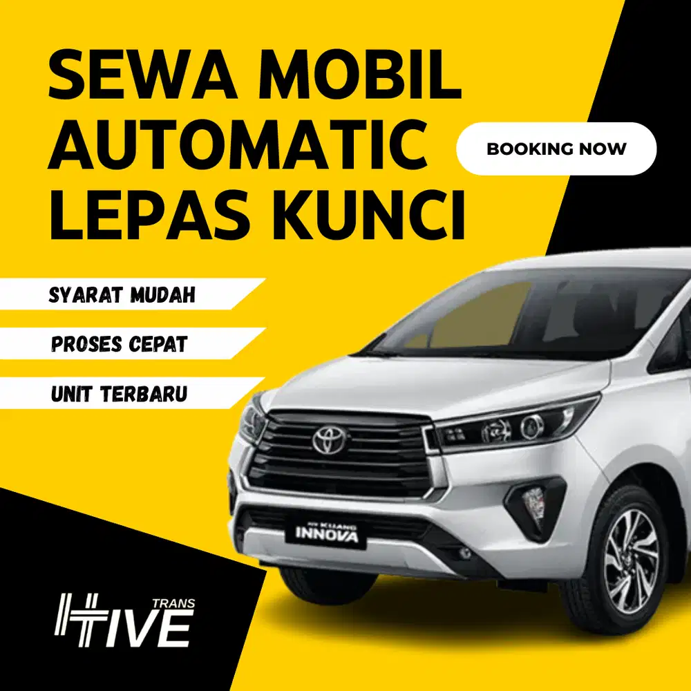 SEWA BULANAN RENTAL MOBIL MATIC LEPAS KUNCI PIK KEMBANGAN PURI KAPUK