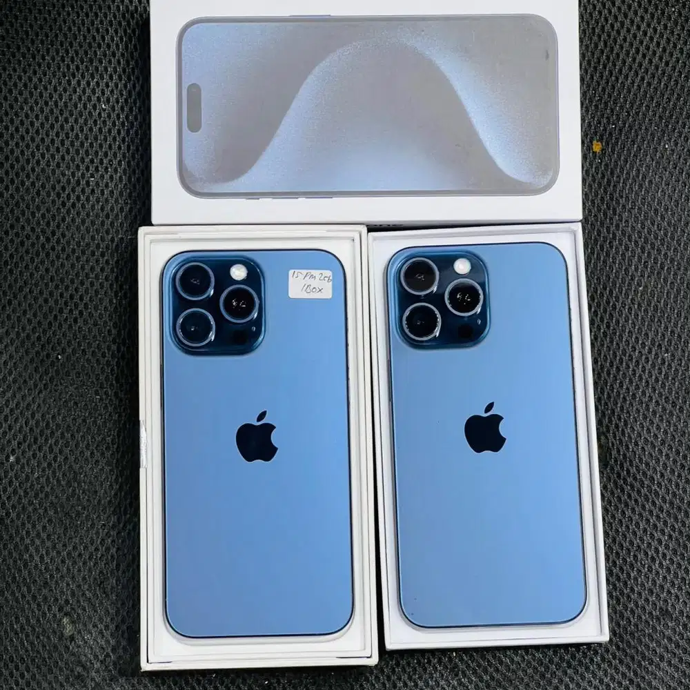 iphone 15 promax 256 ibox mulus like new fullset bergaransi