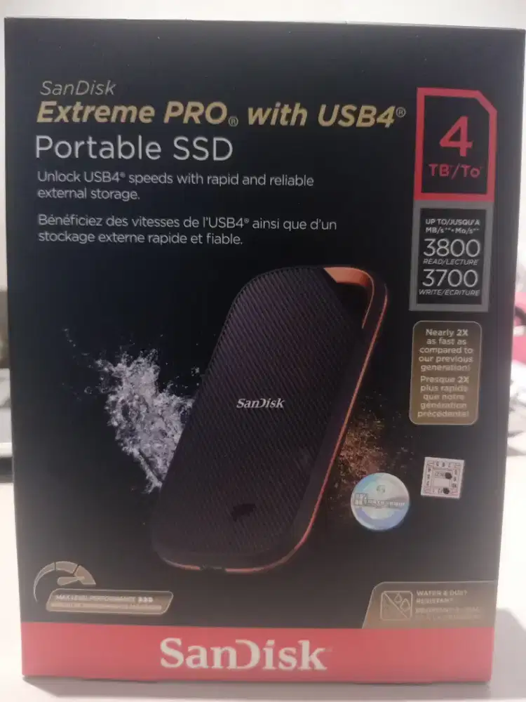 Sandisk Extreme Pro USB4 E82 - 4TB