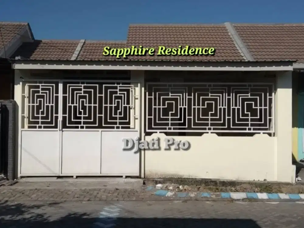Shappire Residence, Dijual Rumah Pribadi Uk. 7x15m Di Damarsih Buduran
