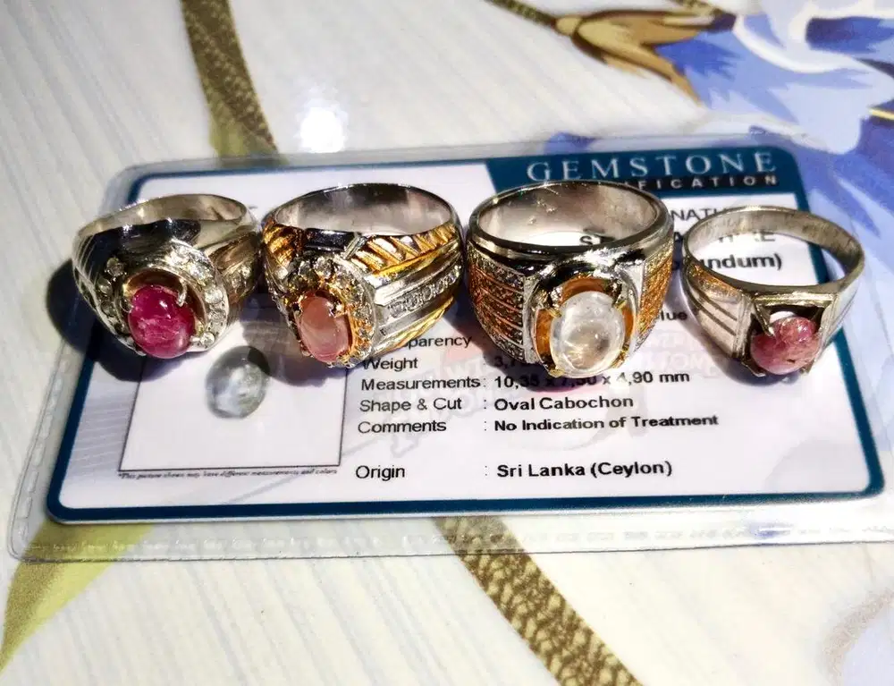 Borong batu safir & ruby murah