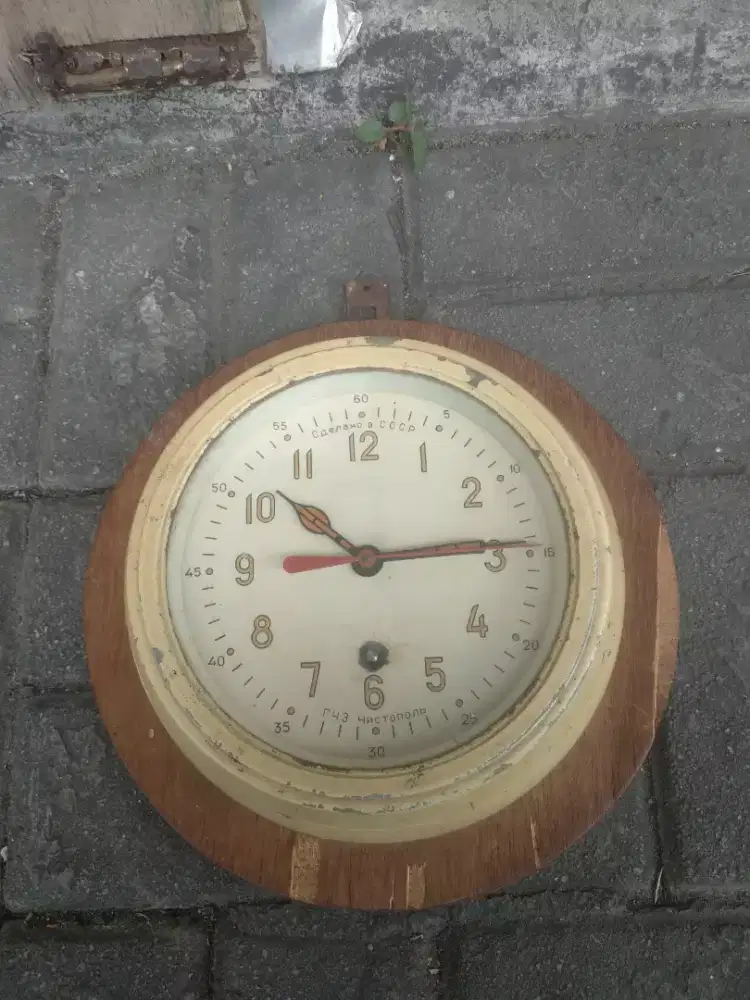 Jam kapal vintage Russia cccp original