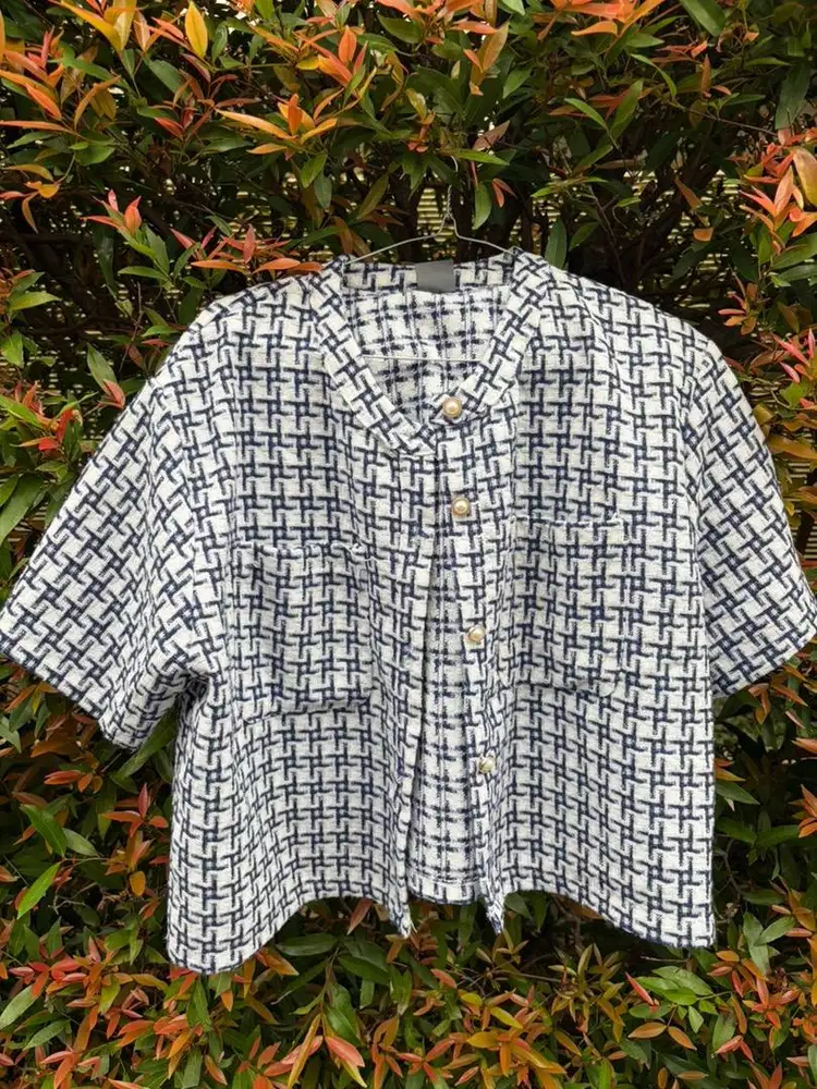 Tweed Blazer merk this is april