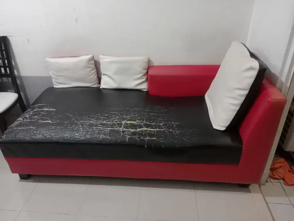 Jual murah sofa 1 bonus 3 bantal