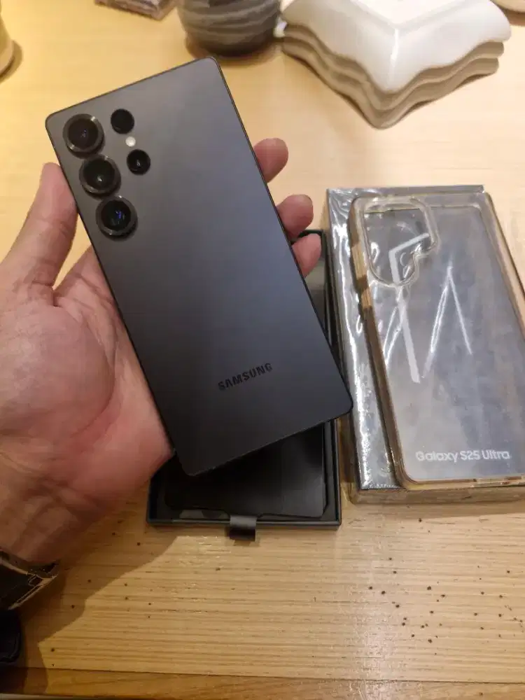 Samsung samsung s25 ultra 12/1TB Jet black SEIN resmi