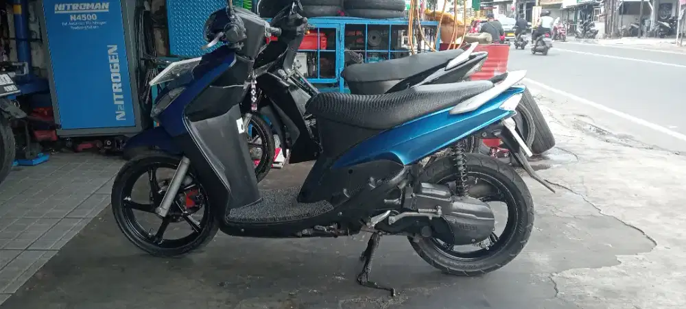 Jual Yamaha Mio Smile 2009 siap pakai,ban belakang,oli baru diganti.