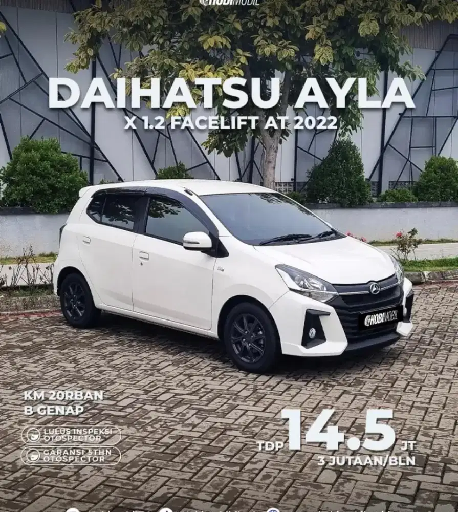 Ayla X 1.2 Facelift AT Thn 2022