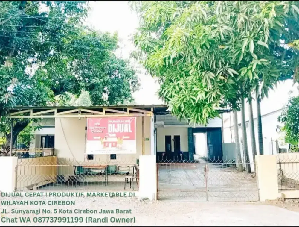 (Owner) Bisa DiNego Nips! ( Murah, Luas, Strategis) di Kota Cirebon