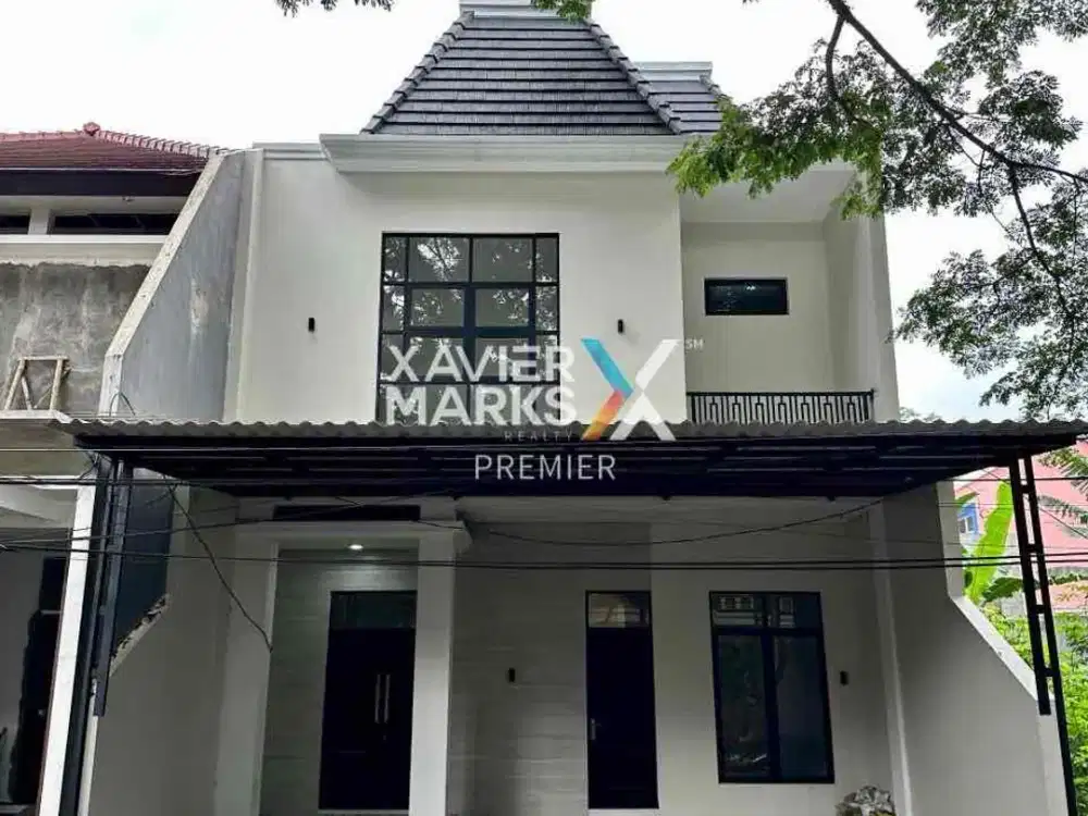 rumah baru gres modern minimalis araya malang
