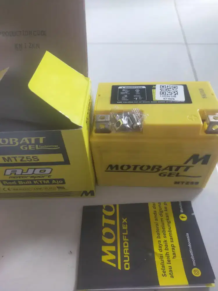 Jual aki motor merk motobat