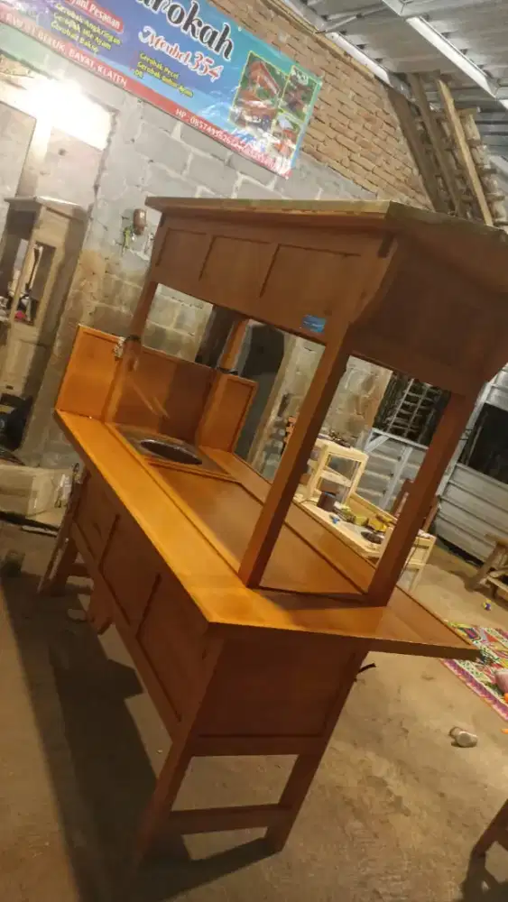 Gerobak Angkringan jg Melayani Pesanan Grobak Bakso Mie Bubur Sate dlL