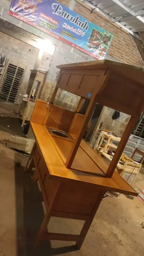 Gerobak Angkringan jg Melayani Pesanan Grobak Bakso Mie Bubur Sate dlL